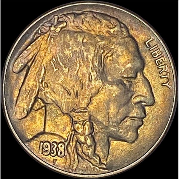 1938-D Buffalo Nickel Five Cents CHOICE BU
