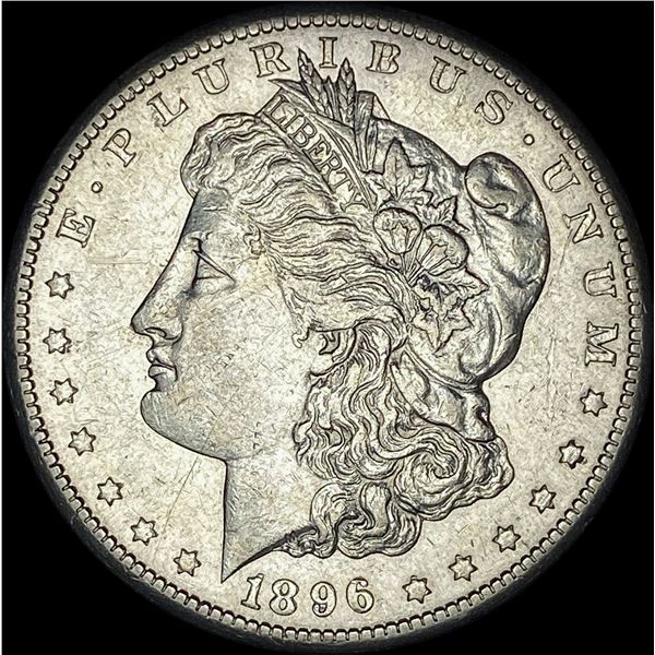 1896-S Silver Morgan Dollar CLOSELY UNCIRCULATED