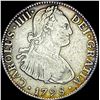 Image 1 : 1798-Mo FM Mexico Silver 2 Reales LIGHTLY CIRCULATED