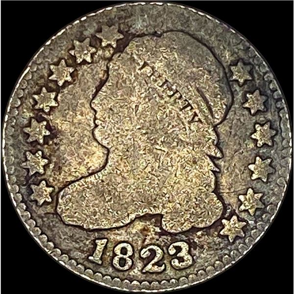 1823 Capped Bust Dime NICELY CIRCULATED