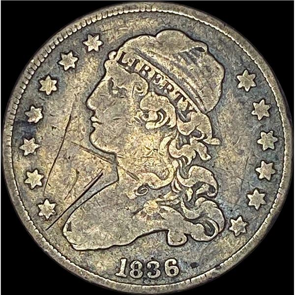 1836 Capped Bust Quarter HIGH GRADE
