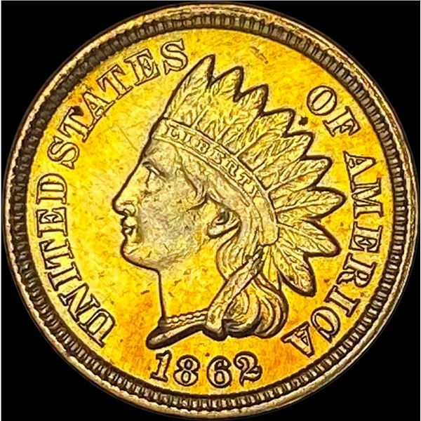 1862 Red Indian Head Cent UNCIRCULATED