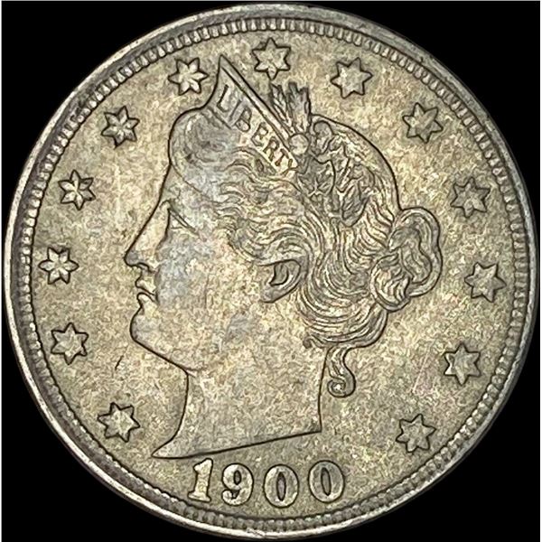 1900 Liberty Head Nickel CLOSELY UNCIRCULATED