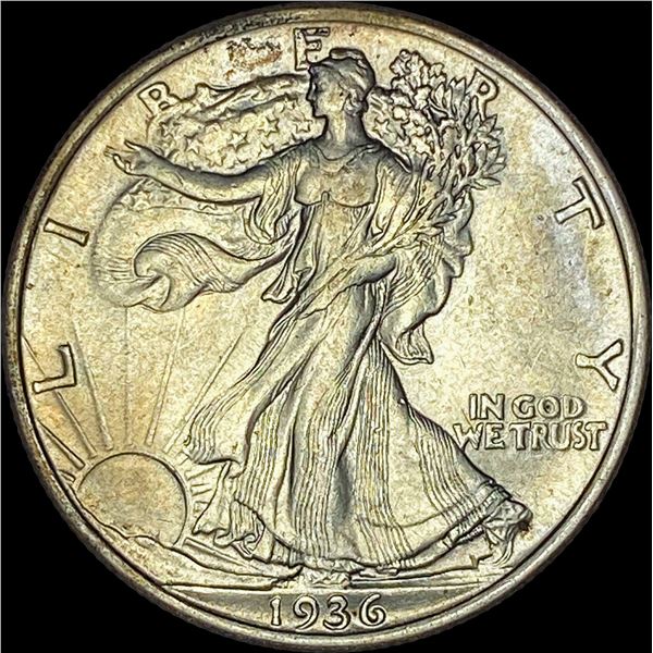 1936 Walking Liberty Half Dollar CLOSELY UNCIRCULATED