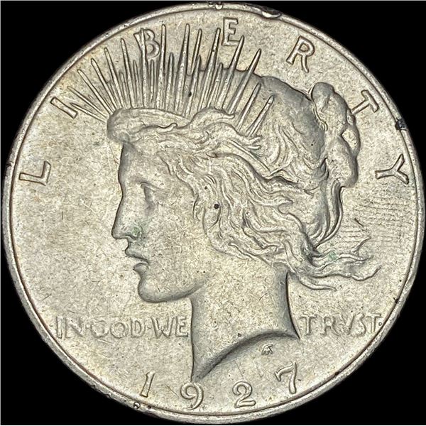 1927-D Silver Peace Dollar CLOSELY UNCIRCULATED