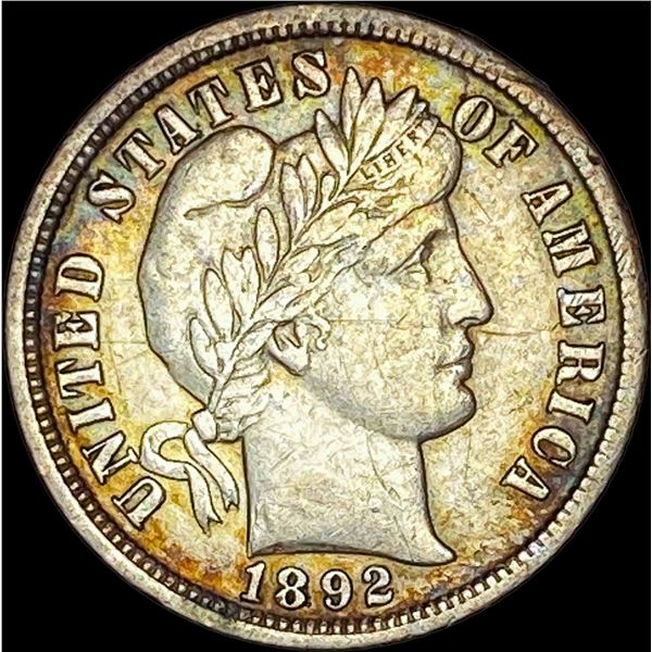 1892-O Silver Barber Dime CLOSELY UNCIRCULATED