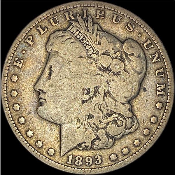 1893 Silver Morgan Dollar NICELY CIRCULATED
