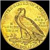 Image 2 : 1908 Indian Head $2.5 Gold Quarter Eagle NEARLY UNCIRCULATED