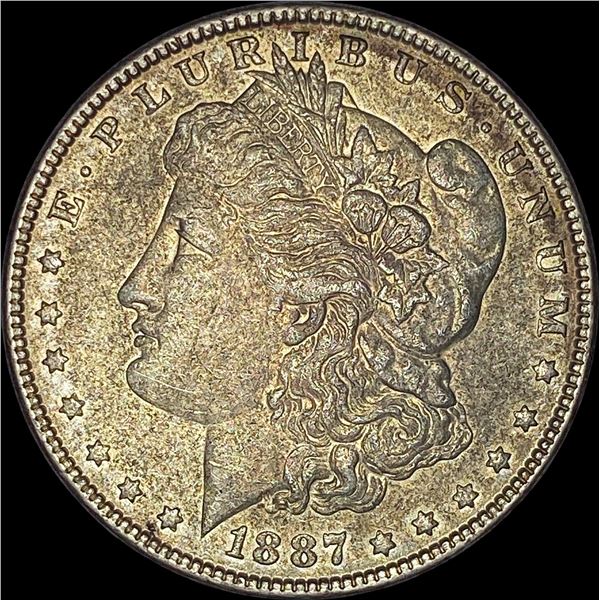 1887 Morgan Silver Dollar CLOSELY UNCIRCULATED