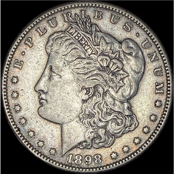1898-S Silver Morgan Dollar NEARLY UNCIRCULATED