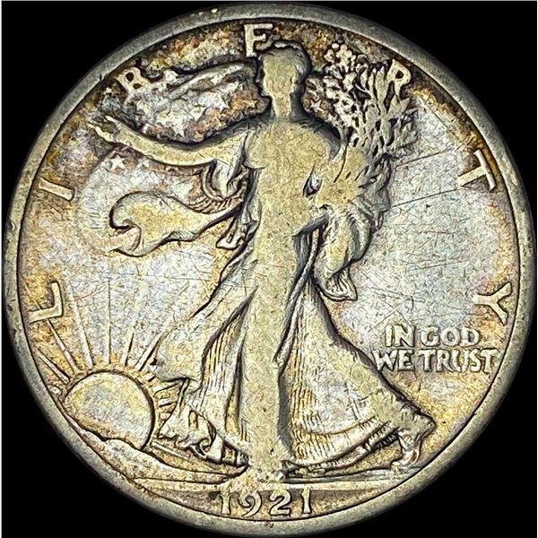 1921 Walking Liberty Half Dollar NICELY CIRCULATED