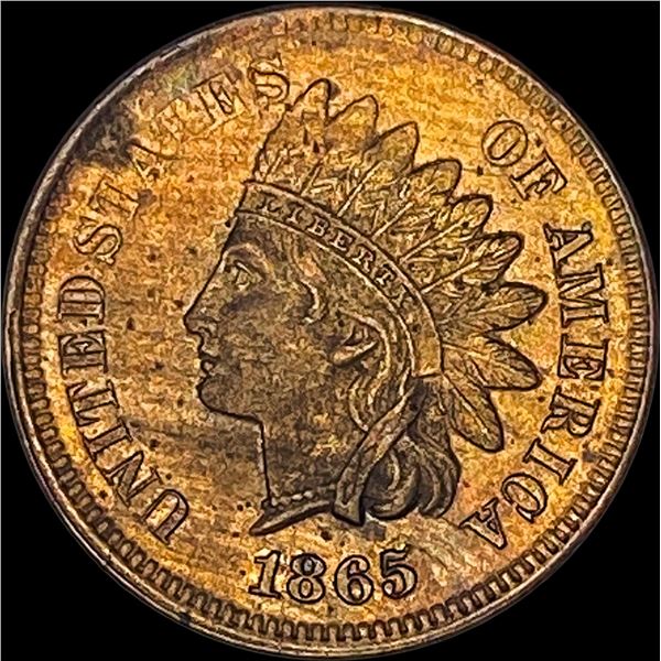 1865 Indian Head Cent CLOSELY UNCIRCULATED