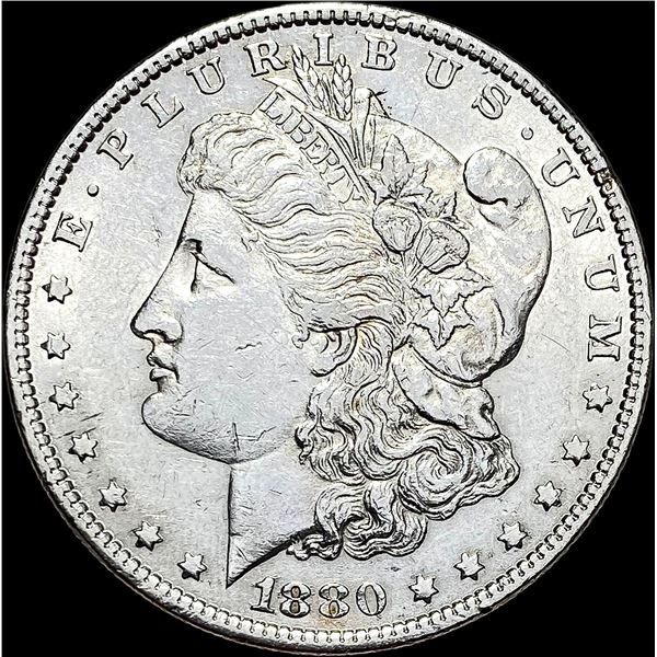 1880-O Micro O Silver Morgan Dollar UNCIRCULATED