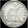 Image 1 : 1876 Seated Liberty Quarter NEARLY UNCIRCULATED