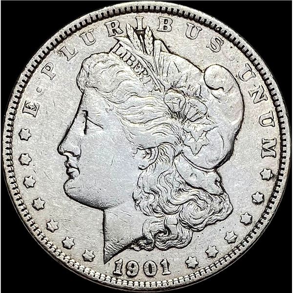 1901 Morgan Silver Dollar CLOSELY UNCIRCULATED