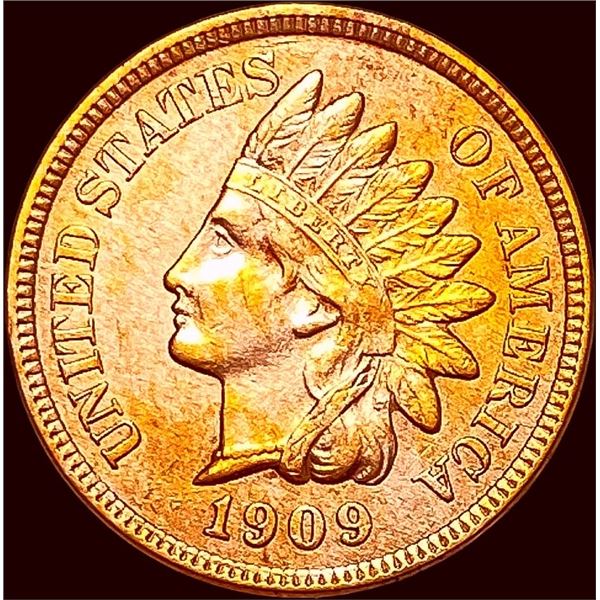 1909 Red Indian Head Cent CHOICE BU