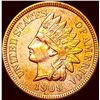 Image 1 : 1909 Red Indian Head Cent CHOICE BU