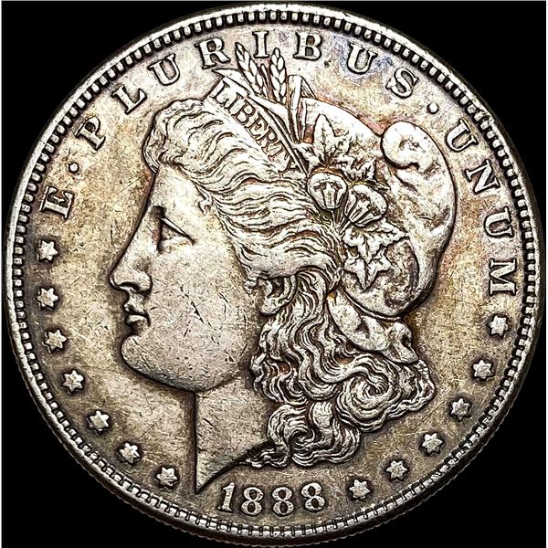 1888-S Silver Morgan Dollar CLOSELY UNCIRCULATED