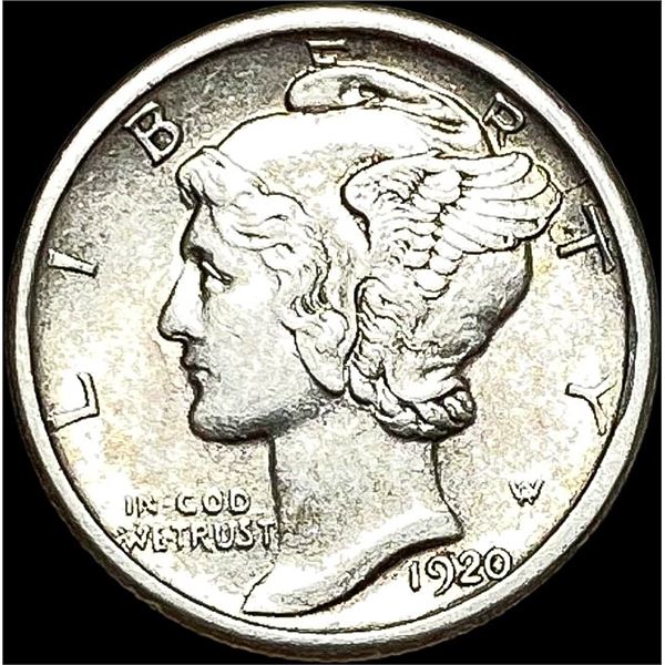 1920-D Silver Mercury Dime UNCIRCULATED