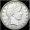 Image 1 : 1914 Barber Silver Quarter CLOSELY UNCIRCULATED