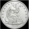 Image 1 : 1867 Seated Liberty Half Dollar CLOSELY UNCIRCULATED