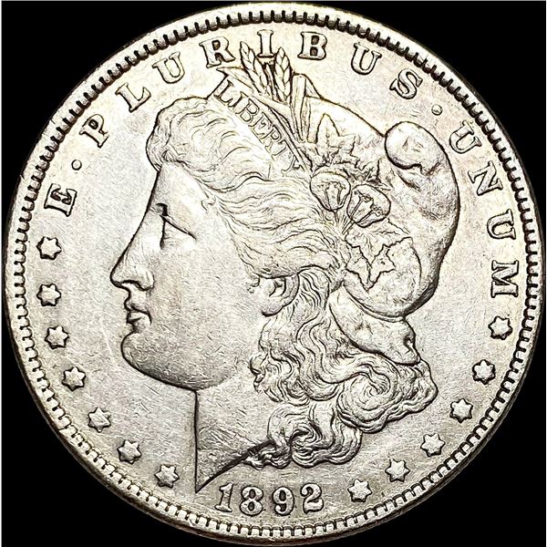 1892 Morgan Silver Dollar CLOSELY UNCIRCULATED