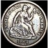 Image 1 : 1862 Seated Liberty Half Dime NEARLY UNCIRCULATED