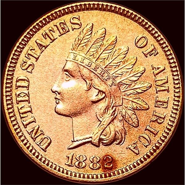 1882 Red Indian Head Cent UNCIRCULATED