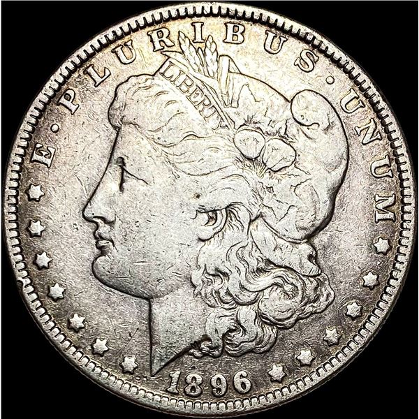 1896-O Morgan Silver Dollar LIGHTLY CIRCULATED