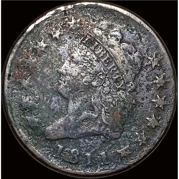 1811 Classic Head Large Cent NICELY CIRCULATED