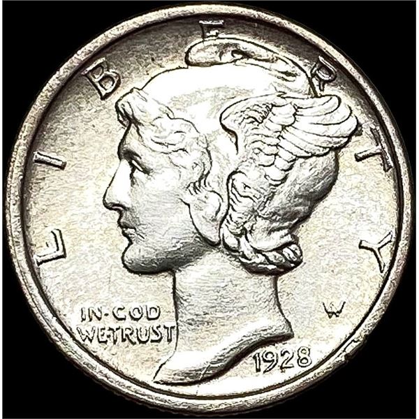 1928-D Mercury Dime UNCIRCULATED