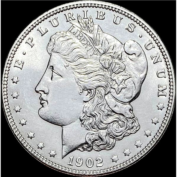 1902 Silver Morgan Dollar CLOSELY UNCIRCULATED