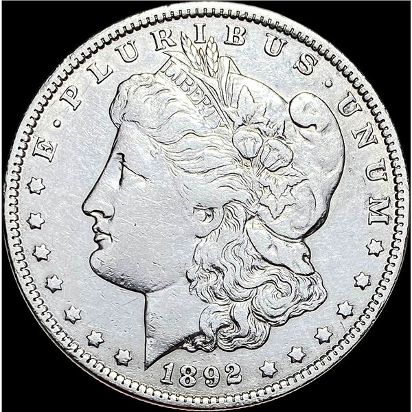 1892-O Silver Morgan Dollar NEARLY UNCIRCULATED