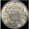 Image 1 : 1869 Shield Nickel CLOSELY UNCIRCULATED