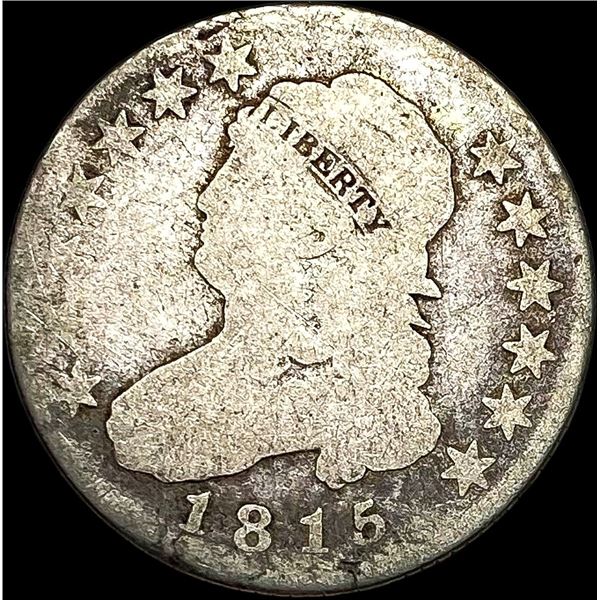 1815 Capped Bust Quarter NICELY CIRCULATED