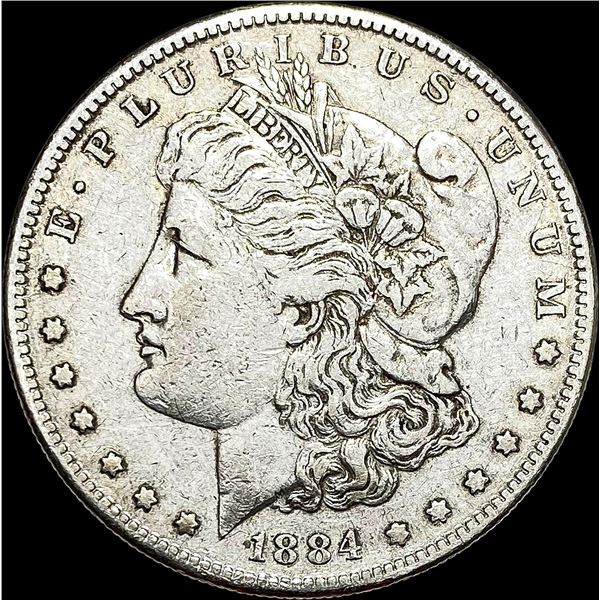 1884-S Silver Morgan Dollar NEARLY UNCIRCULATED