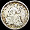 Image 1 : 1853 Seated Liberty Silver Half Dime NEARLY UNCIRCULATED