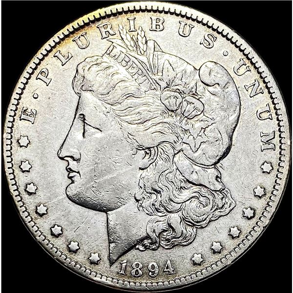 1894-O Morgan Silver Dollar NEARLY UNCIRCULATED