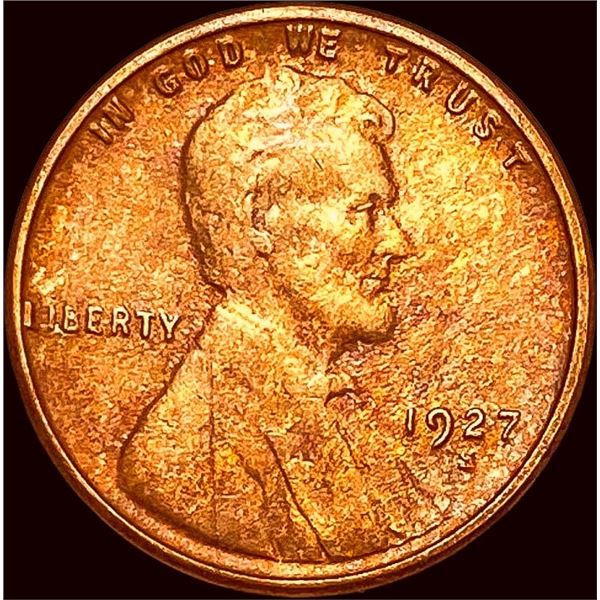 1927-S Lincoln Wheat Cent CLOSELY UNCIRCULATED