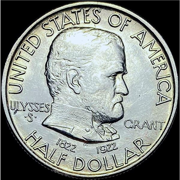 1922 Grant Silver Half Dollar GEM BU