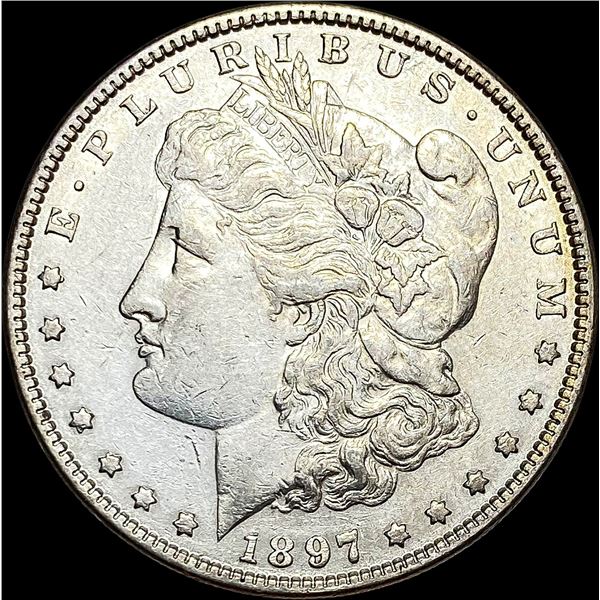 1897 Silver Morgan Dollar CLOSELY UNCIRCULATED