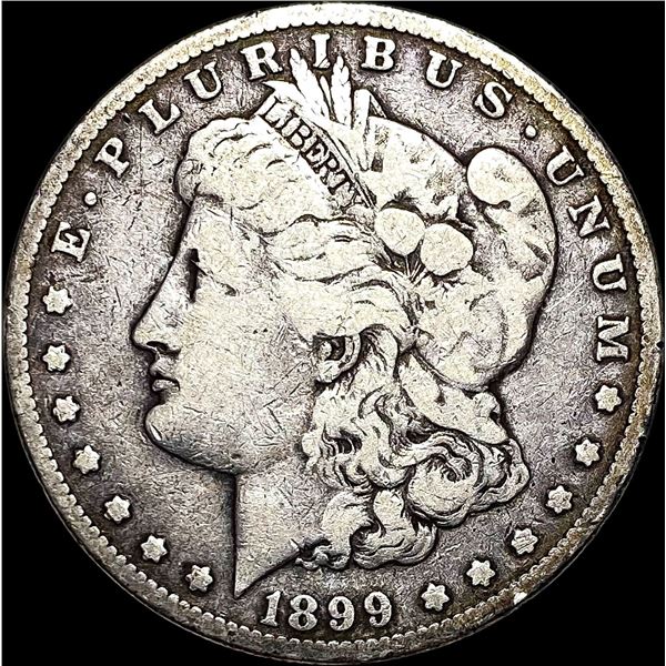 1899 Silver Morgan Dollar LIGHTLY CIRCULATED