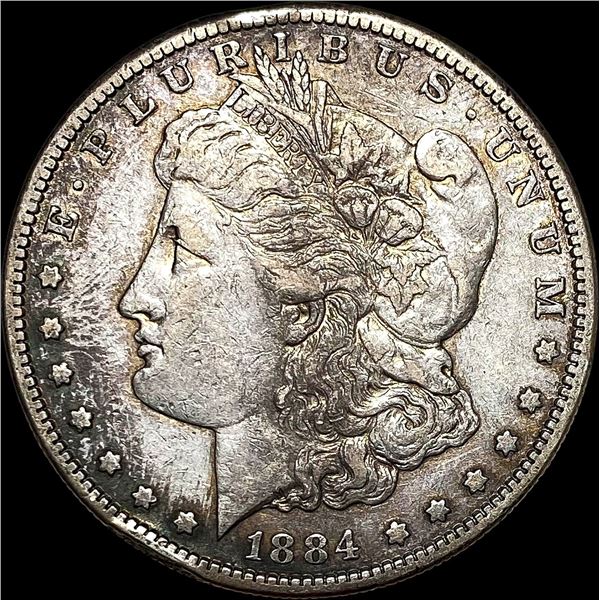 1884-S Silver Morgan Dollar CLOSELY UNCIRCULATED