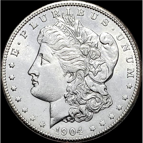 1904-O Silver Morgan Dollar CLOSELY UNCIRCULATED
