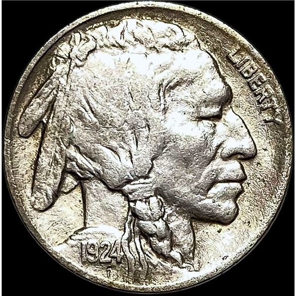 1924-D Buffalo Nickel CLOSELY UNCIRCULATED