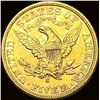 Image 2 : 1905-S Gold Liberty Head Half Eagle $5 CLOSELY UNCIRCULATED