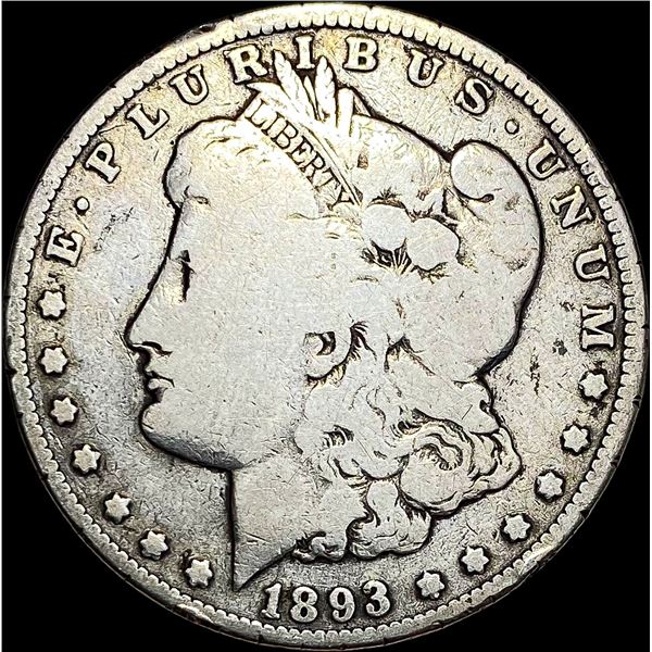 1893-O Silver Morgan Dollar NICELY CIRCULATED