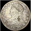 Image 1 : 1820 Capped Bust Quarter NICELY CIRCULATED