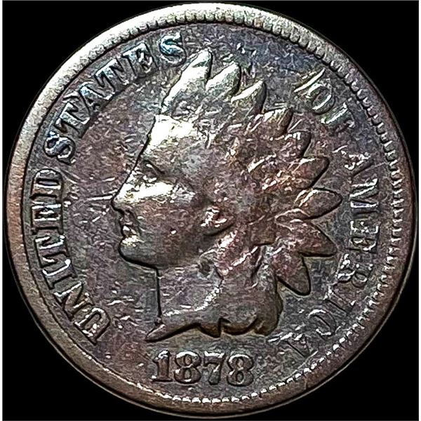 1878 Indian Head Cent NICELY CIRCULATED