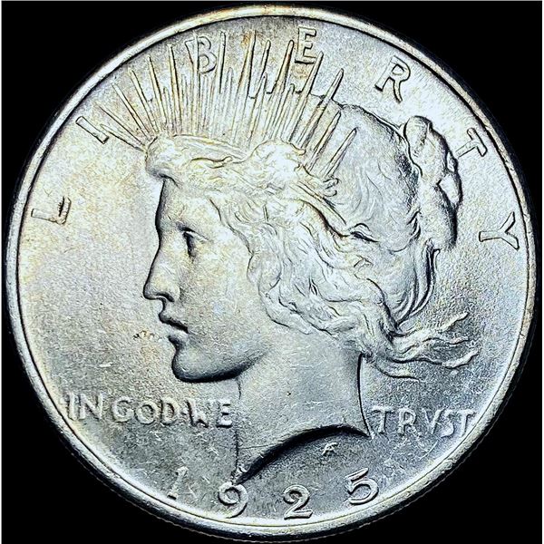 1925 Silver Peace Dollar CHOICE BU